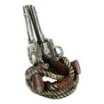 thumbnail image 2 of Western Double Six Shooter Cowboy Pistol Guns With Bull Ropes Wine Holder Caddy, 2 of 6
