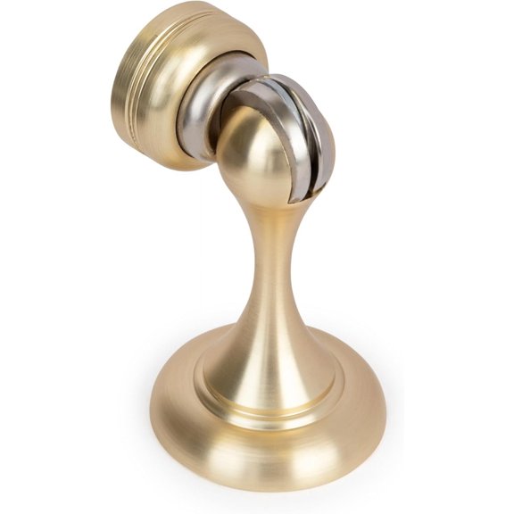 Mega Handles | Magnetic Door Stopper | 2.8 inches | Satin Brass