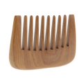 thumbnail image 1 of Peine de madera natural Macarena Dientes anchos, 1 of 6