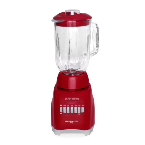 Licuadora Black+Decker CrushMaster 1.2L 550 W Mod BL1000RG Color Rojo