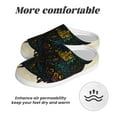 thumbnail image 6 of Lsque Owl with Mandala Pattern Womens Comfort Cotton on Scuff With Memory Foam and Anti-skid Sole Slipper-42/43, 6 of 7