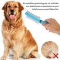 thumbnail image 3 of Peine De Aseo Para Perros De Doble Cara Para Eliminar Enredos, Nudos, Pelo De Suciedad Enmarañado, Peines De Metal Para Mascotas Con Dientes Redondos Anchos Y Densos De Acero Inoxidable Muyoka Hogar, 3 of 5