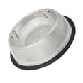 thumbnail image 5 of Doggy Dog Pet Stainless Steel Food Water Bowl Dish 8.5 inch, 5 of 5