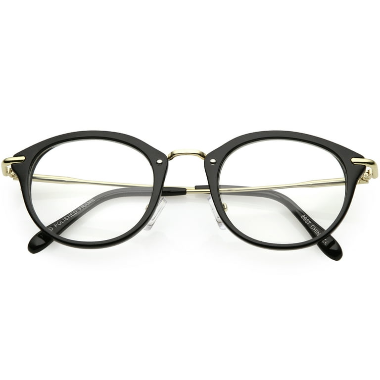 Thin sale round eyeglasses