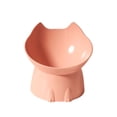thumbnail image 2 of Aoznliie Cat Shaped Pet Bowl Non-Slip, Elevated Cat Bowls for Cats Small Dogs, Cute Design Stable Pet Feeding Dish Plastic 4.5x5x10in, 2 of 8