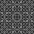 thumbnail image 1 of Ahgly Company Machine Washable Indoor Square Transitional Charcoal Black Area Rugs, 5' Square, 1 of 7