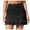 F244 Black, variant on Womens Swim Skirt High Waisted Solid Color Slim Fit Skirt For Beach Pool Summer Swimwear Black Size 2Xl