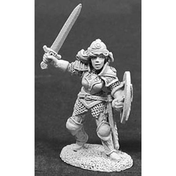 Reaper Miniatures Brigette Of the Blade #02026 Dark Heaven Unpainted Metal