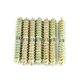 thumbnail image 5 of 20 piezas conector de muebles de madera de clavo de posicionamiento de tornillo de doble cabeza tornillo de doble cabeza (5 * 40 mm), 5 of 8