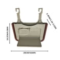 thumbnail image 2 of VBXOAE Car Garbage Can Car Storage Box Umbrella Car Storage Storage Container Paper Towel Folding Bicycle Beige, 2 of 2