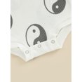 thumbnail image 7 of Bagilaanoe Newborn Baby Girl Boy Romper Tops Eight-Diagram Print Long Sleeve Bodysuit 6M 12M 18M 24M Infant One Piece Jumpsuit, 7 of 7
