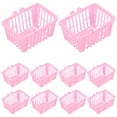 thumbnail image 4 of 10 pcs Mini Shopping Storage Basket Miniature Storage Basket Doll House Mini Basket Toys, 4 of 8