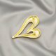 thumbnail image 4 of Broche Alfileres Corazón Oro Lindo Solapa Hijab para Mujer Broches De Moda Joyería, 4 of 4