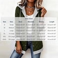 thumbnail image 4 of Ihhxva Women's Hooded Quilted Jacket, Snap Front Mid-Length Coat with Detachable Hood and Pockets, Long Sleeve Casual Outerwear S - 3XL, 4 of 8