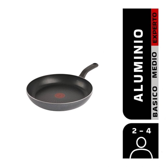 Sartén T-fal Titanium Force 28 cm Gris