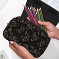 thumbnail image 6 of Goofa Colorful Game Controller Pattern Double Layer Pen Pencil Case, Protective Large Capacity Storage Organizer Pen Pouch, Office College Supplies for Teens Adults, 6 of 7