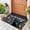 Black Cat, variant on BLEUM CADE Spring Flower Door Mats Outdoor,Non Slip Welcome Mat with Non-slip Rubber Backing,18" x 30 "