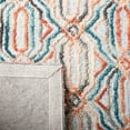 thumbnail image 6 of SAFAVIEH Trace Shavonne Geometric Trellis Wool Area Rug, Light Blue/Blue, 5' x 8', 6 of 9
