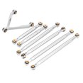 thumbnail image 4 of Pull Rod Tie Rod Kit For 1/24 RC Car, Pull Rod Tie Rod Kit RC Car Spare Parts Practical Aluminum Alloy Stable  For Model Car For 1/24 Rc Cars, 4 of 8