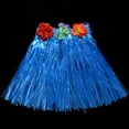 thumbnail image 5 of Kids Boys Girls Hawaiian Hula Grass Beach Elastic Skirt Flower Party Hot Dress, 5 of 8