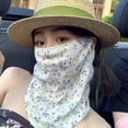 thumbnail image 2 of Women Ice Silk Face Mask Sun Mask Sun Protection, 2 of 8