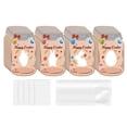 thumbnail image 5 of OUNONA 24pcs Bunny Wishes Card Multi Colored Paper Design for Easter Festivities, 5 of 7