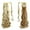 27H613, variant on SHCKE Wrap Around Long Hair Extension for Women 20" 22" Straight Wavy Ponytail Extensions Clip In Ponytail Extensions Bleach Blonde Synthetic Hair Piece