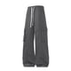 thumbnail image 1 of Ceisia Men Solid Color Breathable Elastic Waist Drawstring Pants All Occasion Gift Casual Trousers, 1 of 4