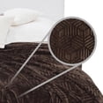 thumbnail image 2 of Cobertor Siberia Borrega Matrimonial 1.80M X 2.20M Chocolate Castelog, 2 of 3