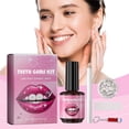thumbnail image 1 of Tooth Gemstone Set Tooth Crystal Kit Teeth Gems Kit Teeth Jewellery Set With Glue For Teeth 15Ml,Pink Skincare Lotion, 1 of 9