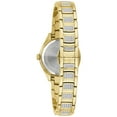 thumbnail image 2 of Bulova Women's Crystal Gold Tone PVD Stainless Steel Quartz Watch 98L306, 2 of 4