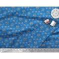 thumbnail image 3 of Soimoi polyester Crepe Fabric Floral & Plaid Check Print Sewing Fabric Yard 42 Inch Wide, 3 of 3