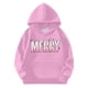 thumbnail image 3 of Sudadera con capucha para niñas y niños, sudadera de manga larga con cuello redondo y estampado de moda, jersey con bolsillo, sudadera de poliéster para niñas, 3 of 8