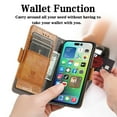 thumbnail image 3 of Leather Wallet Phone Case For Motorola G Stylus 5G 2024 Moto G Play Edge 50 Ultra Edge 40 G85 G45 X40 E53 G73 G54 G23 G Power G 5G Quality Leather Phone Case With Card Holder Zipper, 3 of 9
