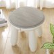 thumbnail image 1 of pstuiky Taburete redondo de madera maciza con cojín para silla cojín grueso para las cuatro estaciones cojín redondo de esponja para asiento de taburete cojín grueso, 1 of 6