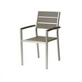 thumbnail image 4 of Pangea Home Breeze 7-piece Modern Aluminum Frame Patio Dining Set in Gray, 4 of 9