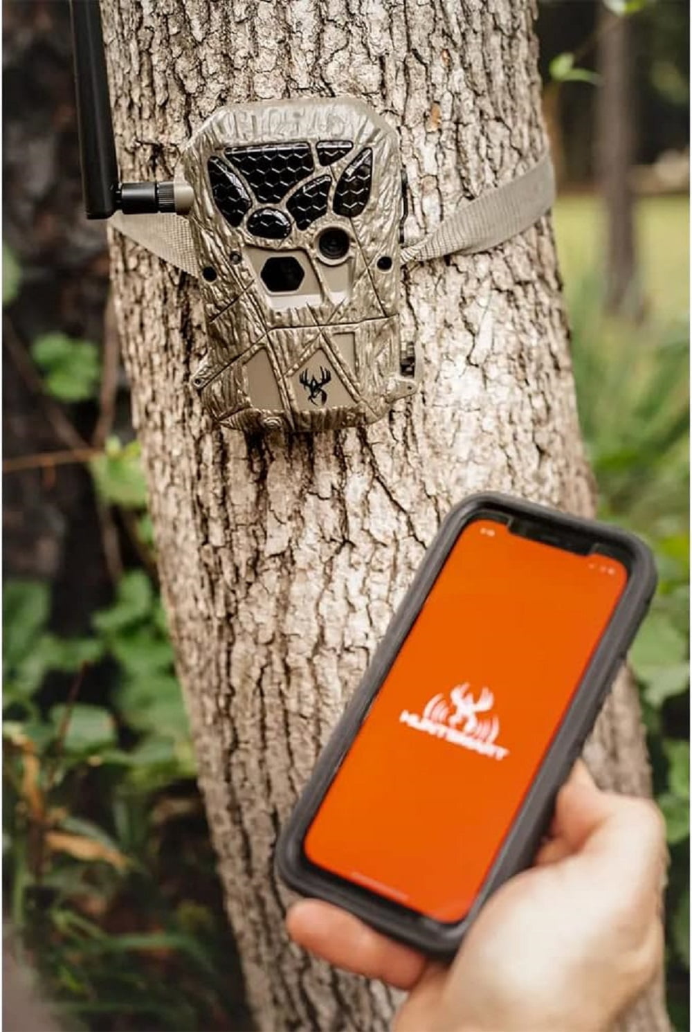 Wildgame Innovations Encounter XT Cellular Trail Camera Compatible with HuntSmart | 26 MP 80 ft Dual Network Photo & Video Game Camera for Hunting and Wildlife Scouting