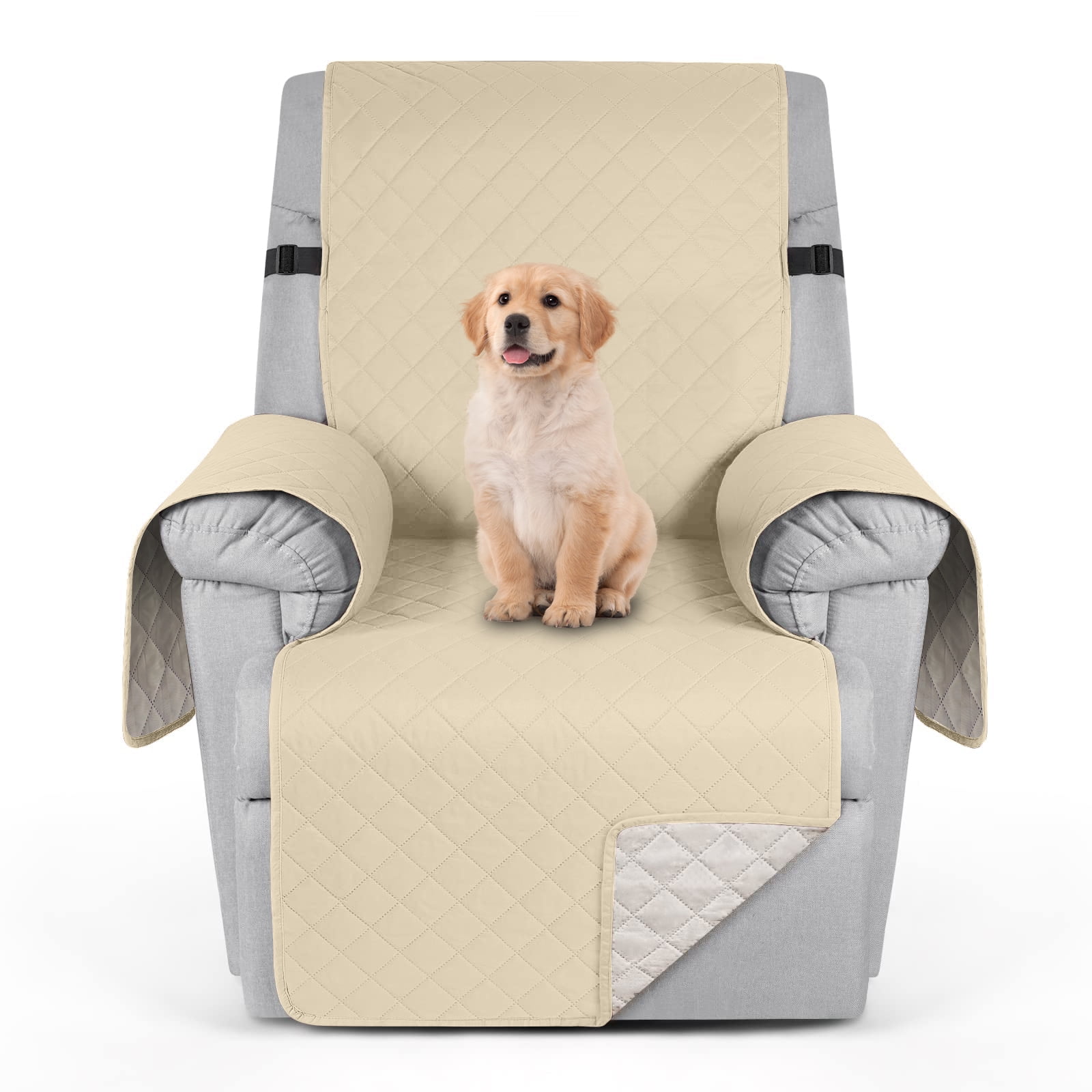 Sanmadrola Recliner Chair Cover Reversible Small Recliner Slipcover for