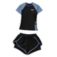 thumbnail image 3 of Traje de baño de dos piezas Fernando para mujer Ropa de Playa de manga corta Bikini de verano, 3 of 8
