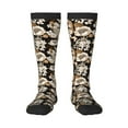 thumbnail image 2 of Lsque Retro Hydrangeas Printed Crew Socks Men's Women's LightWeight Thin Casual Calf Socks ,Knee High Socks,Cotton Socks, 2 of 9