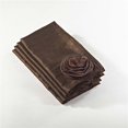 thumbnail image 1 of SARO 1951.CT20S Serviette Design Rose Carrée de 20 Po - Lot de 4 Chocolats, 1 of 1