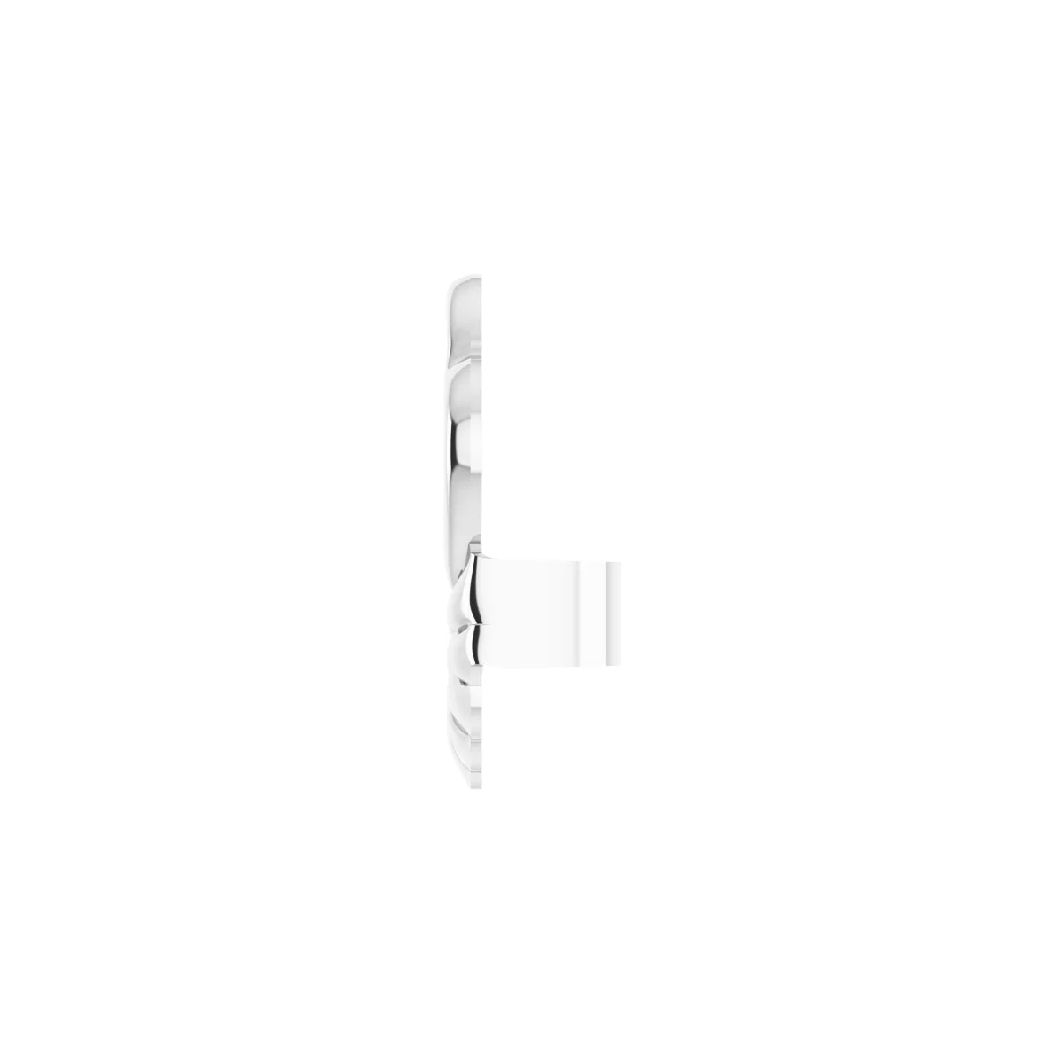 SuperJeweler 14K White Gold 8mm Earring Stabilizer Backs for Heavy Earrings for Women