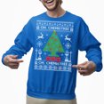 thumbnail image 2 of Ugly Christmas Sweater, Xmas Holiday Mens Womens, Funny Santa Sweatshirt, Tree Dachshund Ugly Christmas Sweatshirt Womens Mens, 2 of 5