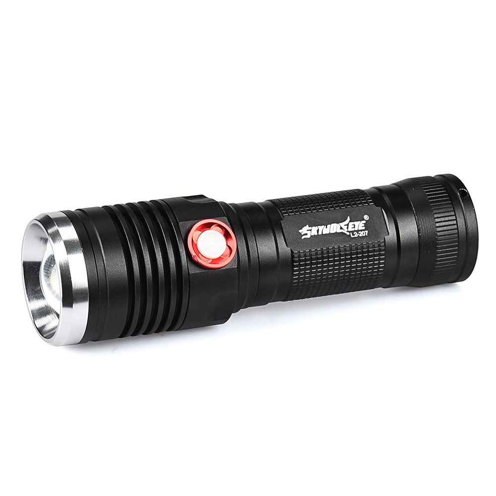 ZOOM  XM-L2 U2 LED 3 Mode USB Rechargeable Flashlight Torch 26650 Battery 