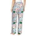 thumbnail image 3 of Goofa Back To School Printed Soft Pajama Pants for Women, Wide Leg Comfy Casual Lounge Yoga Pants-, 3 of 9