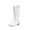 White, variant on Women's Square Toe Mid-Calf Western Cowboy Boot for Female,Sizes 5-11.5