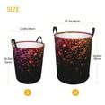 thumbnail image 5 of Kll Colorful Sparkling Waterproof Foldable Laundry Hamper Bucket With Handles For Storage Bin,Kids Room,Home Organizer (Small), 5 of 8