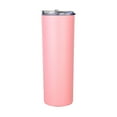 thumbnail image 5 of Dienrx 20Oz White 304 Stainless Steel Sublimation Tumbler - Straight Design | Double-Wall Insulation, Metal Straw & Slide Lid for Custom Gifts, Coffee To-Go, Home, Office, Gift Buyers, 5 of 7