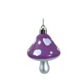 thumbnail image 4 of 5 Pcs Mushroom Ornaments Christmas Tree Hanging Decorations Plastic Mushroom Hanging Ornaments Festive Decor for Christmas Tree and Holiday Party, 2.95x1.89 Inch, Pp, 4 of 5