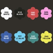 Zig 6mm Waterproof Marker Set